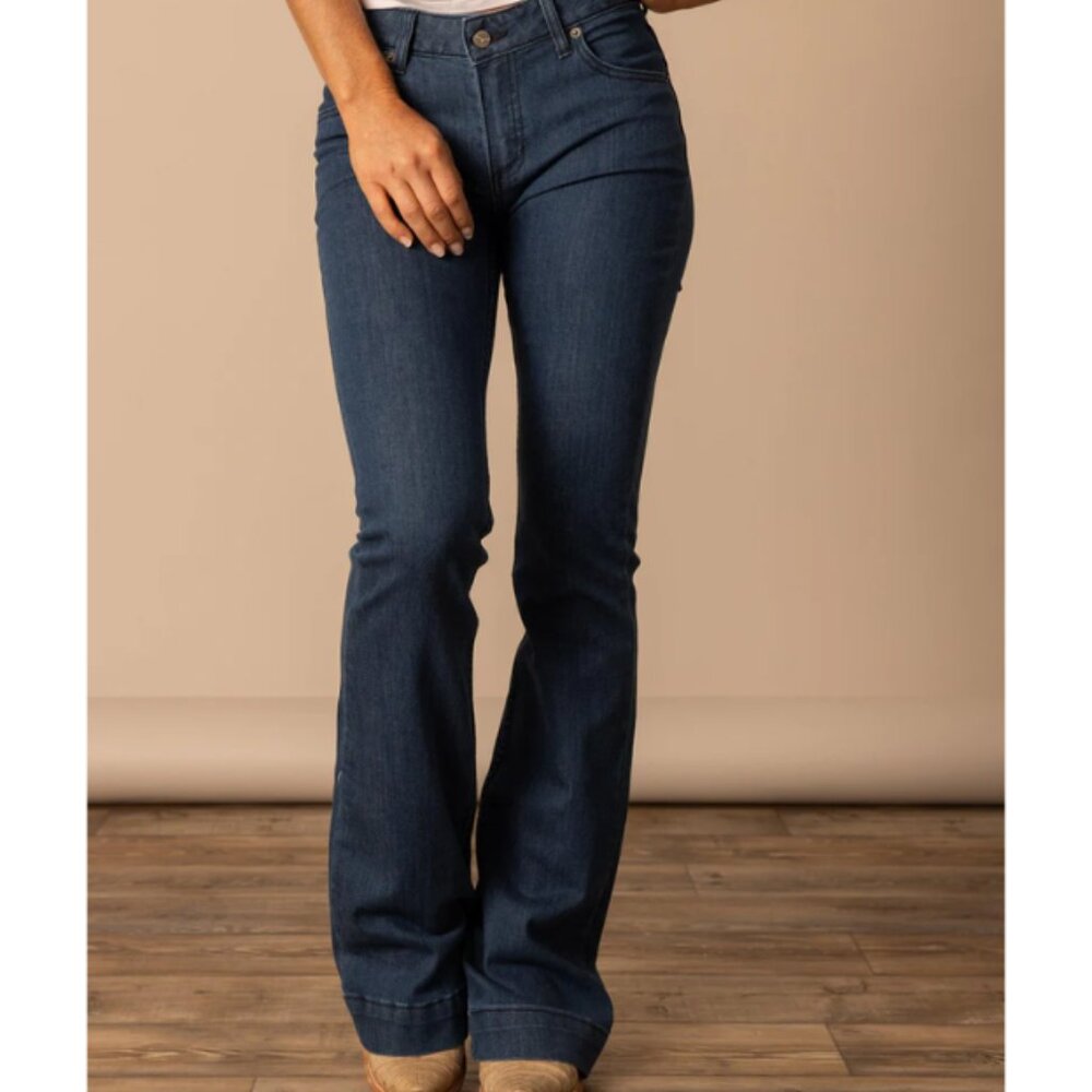 Kimes Ranch Lola Women's Mid-Rise Flare Jeans